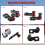 Motorfiets CNC aluminium kettingspanner blok achter 8