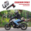 Motorfiets CNC aluminium kettingspanner blok achter 5
