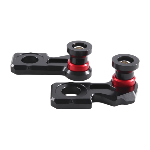 Motorfiets CNC aluminium kettingspanner blok achter 2