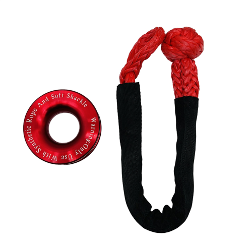 Recovrty Ring Winch Rope Set Retention Pulley Hook