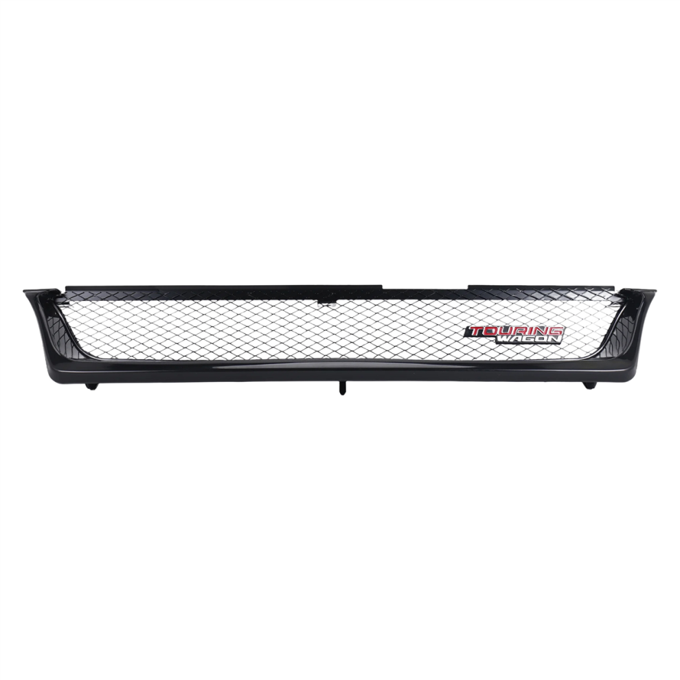 Car Front Bumper Mesh Grill Grille Gloss Rac Black 4851656352311