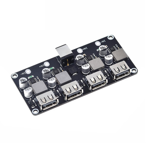QC3.0 QC2.0 USB-snelladerbord 4X USB-poort DC-D