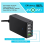 Draagbare DC met batterijclip, 12V/24V naar 5V 4-Por 5