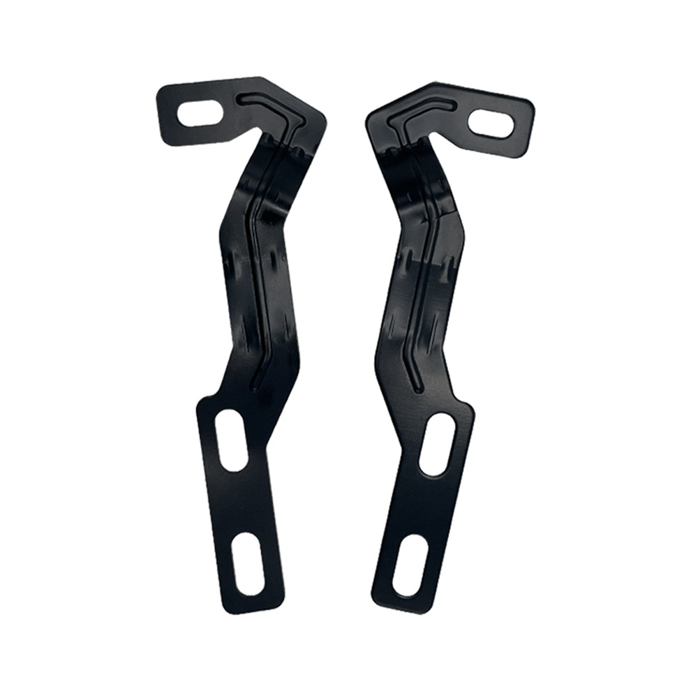LED Light Pod Metal Hood Mount Bracket Kit Ditch B