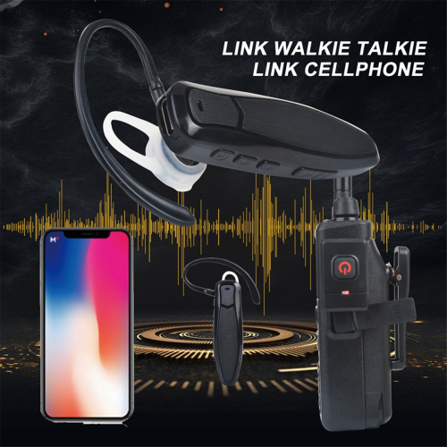 Walkie Talkie Wireless Bluetooth PTT Headset Earpi 2