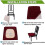 Stretch Dining Chair Seat Covers, Dining Chair Seat Protector 5