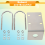 Stainless Steel Antenna Mount Bracket with U Style 9