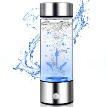 Hydrogen Water Bottle, Generator, Rechargeable Gla