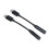 2 Pack USB C to 3.5mm Headphone Jack Adapter, Type 2