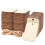 100PCS Blank Squares Wood Pieces Unfinished Round 2