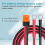 Cable de terminal de junta tórica XT60i con conector hembra de 10 AWG 3