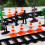 Mini cônes de signalisation 10 pièces Construction de route miniature 10