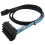 Scheda array server Mini Sas Sff-8087 a 4 Sff-8482 6