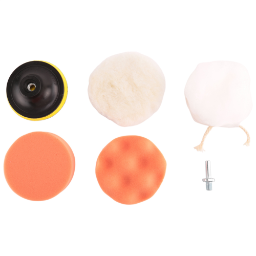 Kit de tampons de polissage bruts pour perceuse de voiture A 2