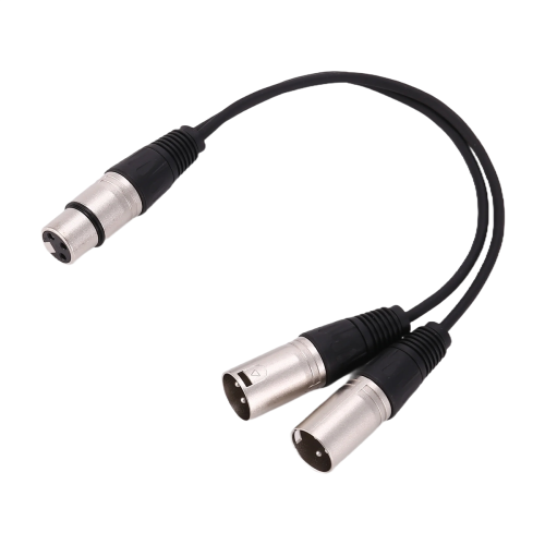 HOSA TECHNOLOGY YXF-119, XLR (3-pin) , 2 x XLR (3-pin) , Maschio / femmina