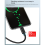 USB3.2 10Gbps Type C-kabel USB A naar Type-C 3.2 Data 4