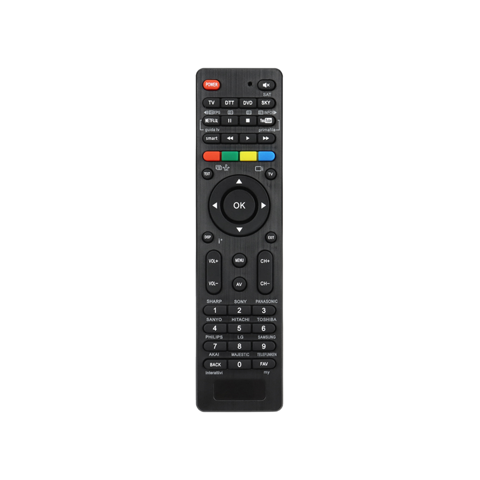 4 in 1 Universal Remote Control for TV DTT DVD One-image-OPC-PJ8VMR8-NEW