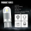 40Pcs 6000K Canbus T10 168 194 W5W Dome Lizenz Si 10