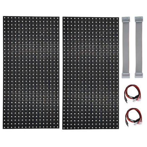 2 τεμάχια P10 Πλήρως έγχρωμη εξωτερική μονάδα LED HUB75 SMD35 1