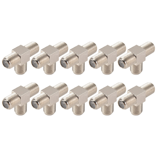 10-pack 3-weg F-type coaxkabelsplittercombiner 2