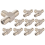 10-pack 3-weg F-type coaxkabelsplittercombiner 2