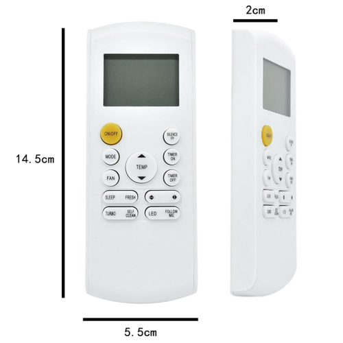 Controle remoto universal CA RG57A4/BGEF para ar condicionado 2