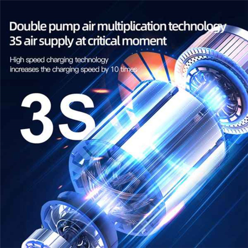Portable Jump With Air Pump Automobile Battery Boo
