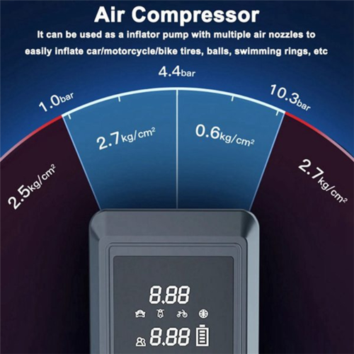Portable Jump With Air Pump Automobile Battery Boo 2