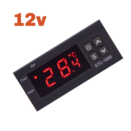 Digitálny termostat STC 1000 LED pre teplotu inkubátora 2