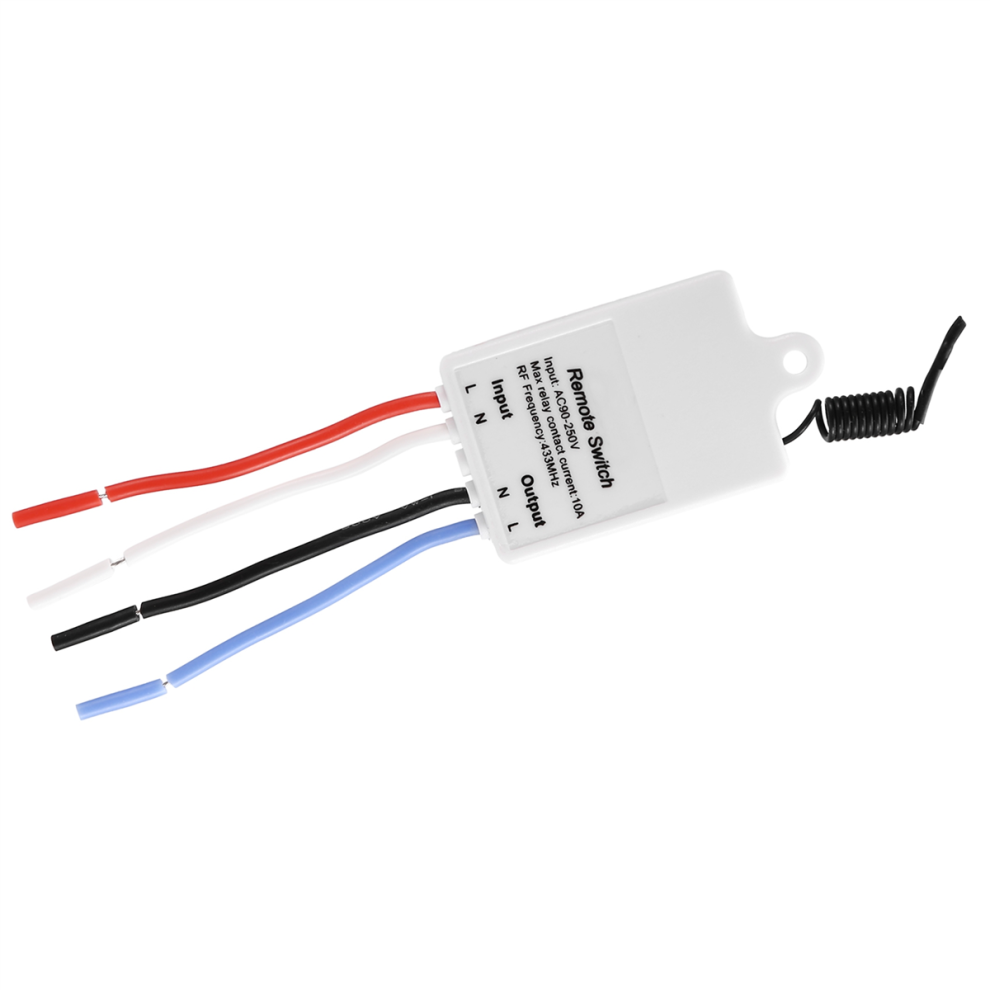 Led Light Wireless Remote Control Switch Receiver 4854106655093