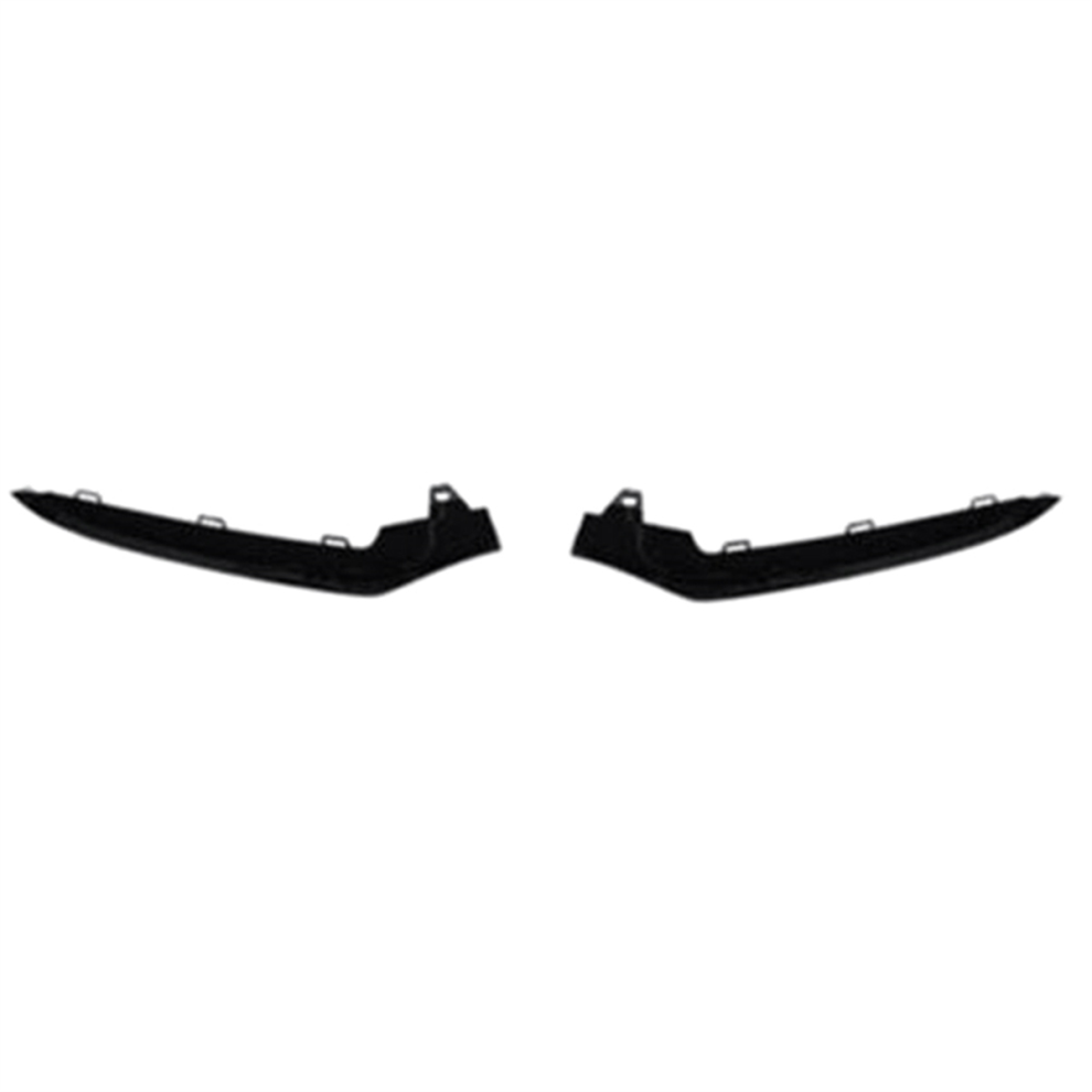 3Pcs Chrome Front Bumper Moulding Lip Trim Strip F 4854106663487