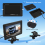 Mini TV 7 polegadas HD Monitor 800X480 LCD portátil para carro 8