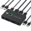 Caixa de comutador KVM com 2 portas USB e compatível com Comp 1
