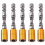 Set di 5 punte per cacciavite magnetico resistente da 65 mm Ele 4
