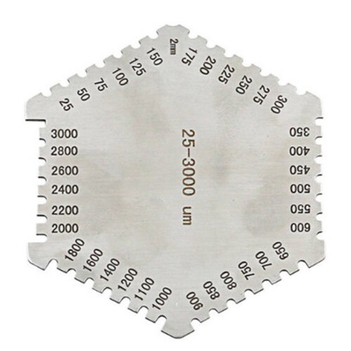Υψηλής ακρίβειας από ανοξείδωτο χάλυβα Hexagon Wet Film Co