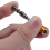 Set di 5 punte per cacciavite magnetico resistente da 65 mm Ele 10