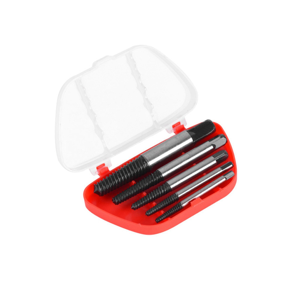 5 Pieces Of Broken Screw Extractor Bit Set Carbon 4854106671260