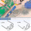 1000pcs Wave Staples for Tool Kit 2