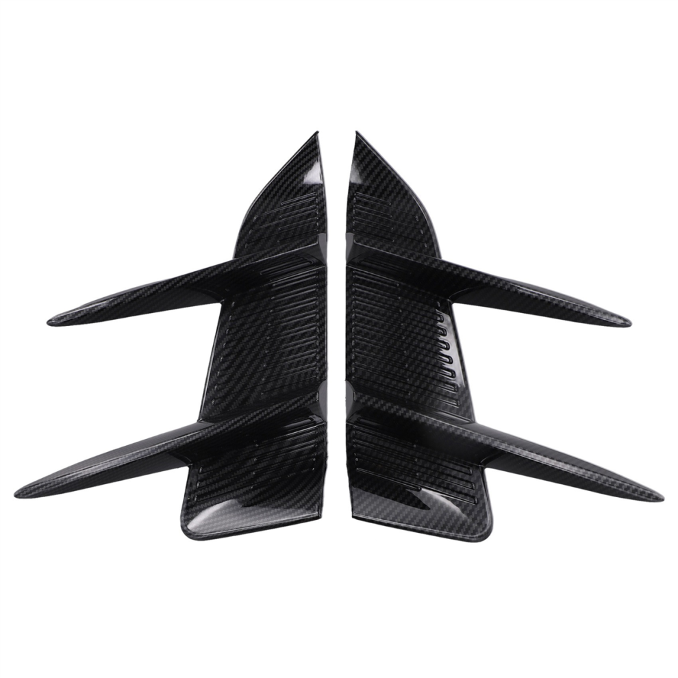 1 Pair Car Front Bumper Spoiler Side Air Vent Trim 4854106669311
