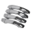 For MG ZS 2017-2020 Chrome Car Door Handles Cover 1