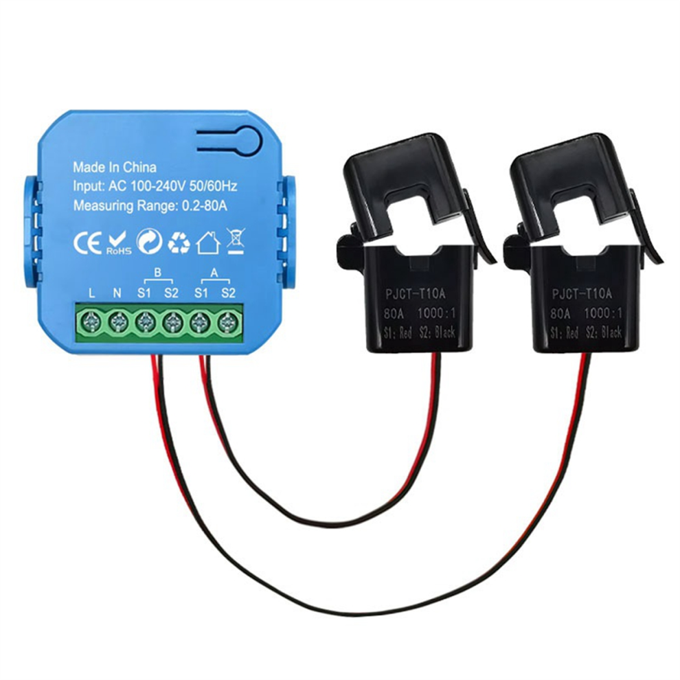 Tuya Wifi Smart Energy Meter Bidirectional With Tr 4854106676128