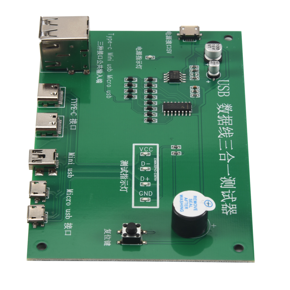Tester Per Cavi Usb 3 In 1, Scheda Di Prova Di Ricarica, Tipo C