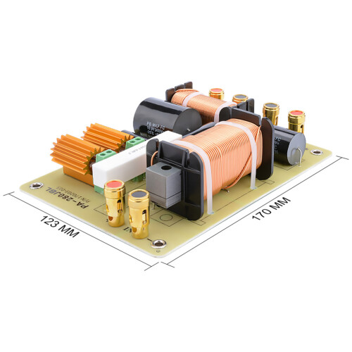 2-weg audio crossover tweeter bas luidspreker profes 2