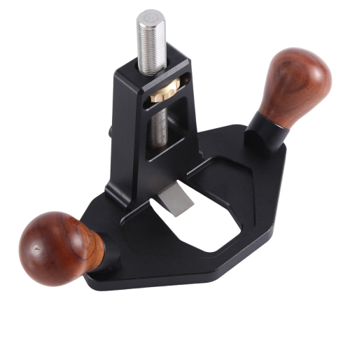 Router Hobel mit Einstellknopf Holzbearbeitung Hand 1