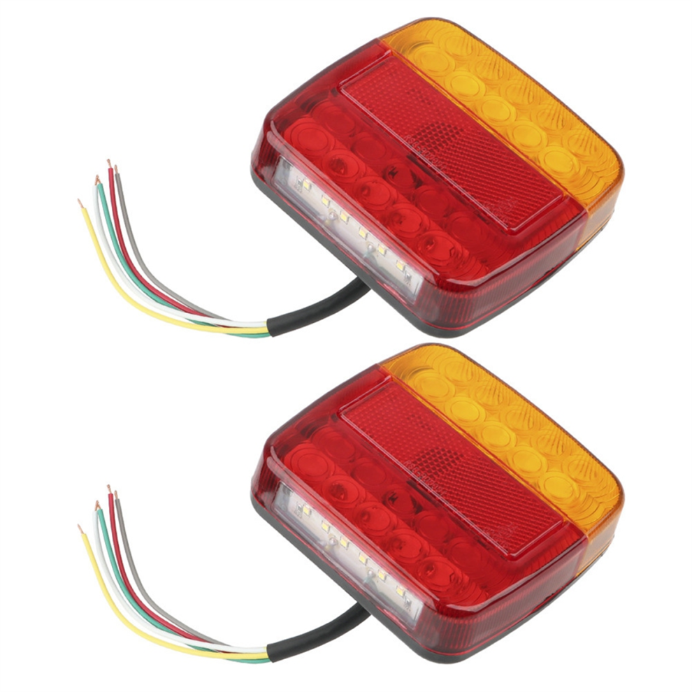 12V Taillight Turn Signal Indicator 26 Leds Tail L 4854106688954