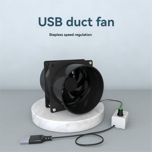 USB ventilátor s nastaviteľnou rýchlosťou, absorbér dymu ESD, E 2