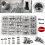 150PCS Rivet Nuts Plier Mandrel Kit M3//M5/M6/M8 N 5