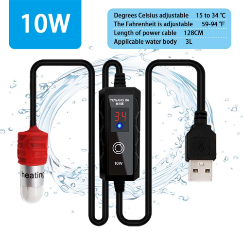 Mini Aquarium Heating Rod Small Fish Tank Heater U 2