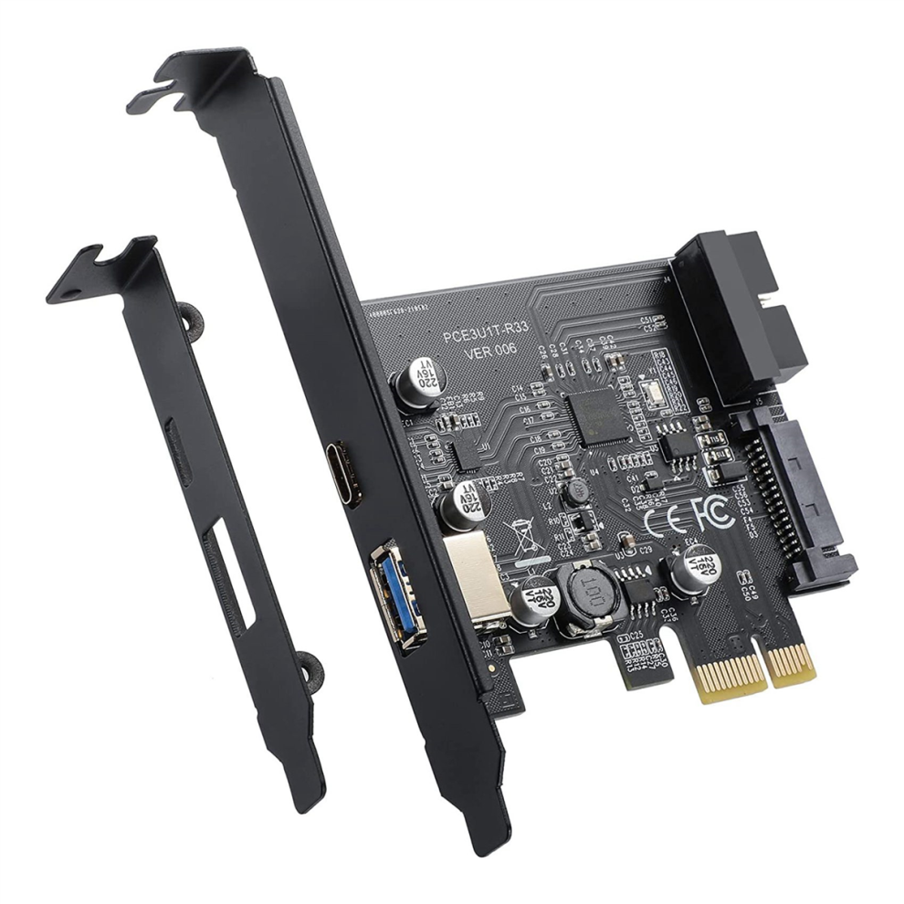Pci-E 1X To Usb 3.2 Gen1 Usb3.2 Type-C Front Adapt 4854106692777