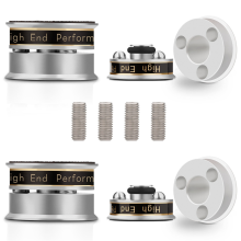 Pied de support d'enceinte audio HiFi, coussinet anti-pointes, isolant